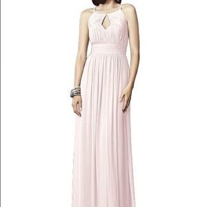 Dessy Collection Blush Chiffon Dress Style #2906